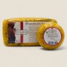 Young cheese ball with nettle