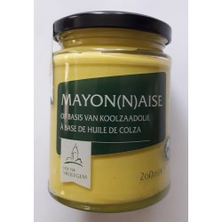Mayonnaise based on oil of rapeseed