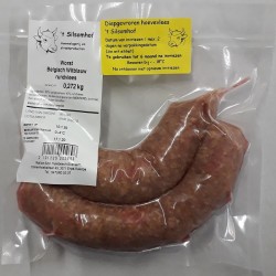 Sausage Belgisch witblauw